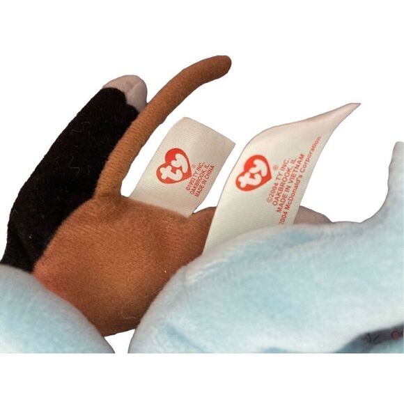 Lot of 4 Mini Ty Beanie Baby Plush Collectible Tag Error Misspellings Vintage Y2 - Picture 6 of 10